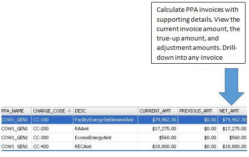 SettleCore PPA Invoicing